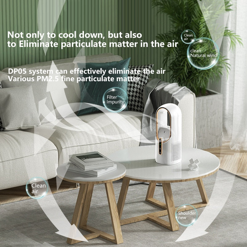 Torenventilator zonder bladen met display - foto 3
