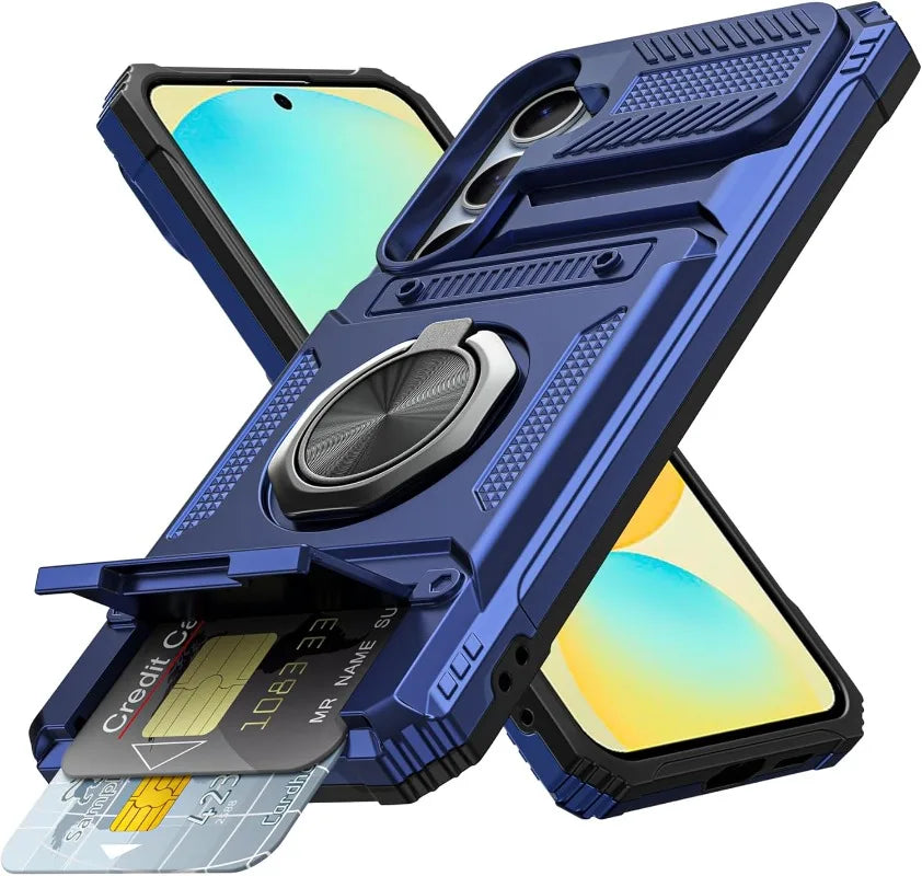 Samsung hoesje met portemonnee en ringhouder - foto 21