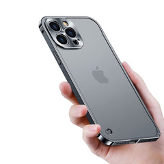 Aluminium bumper hoesje om een smartphone