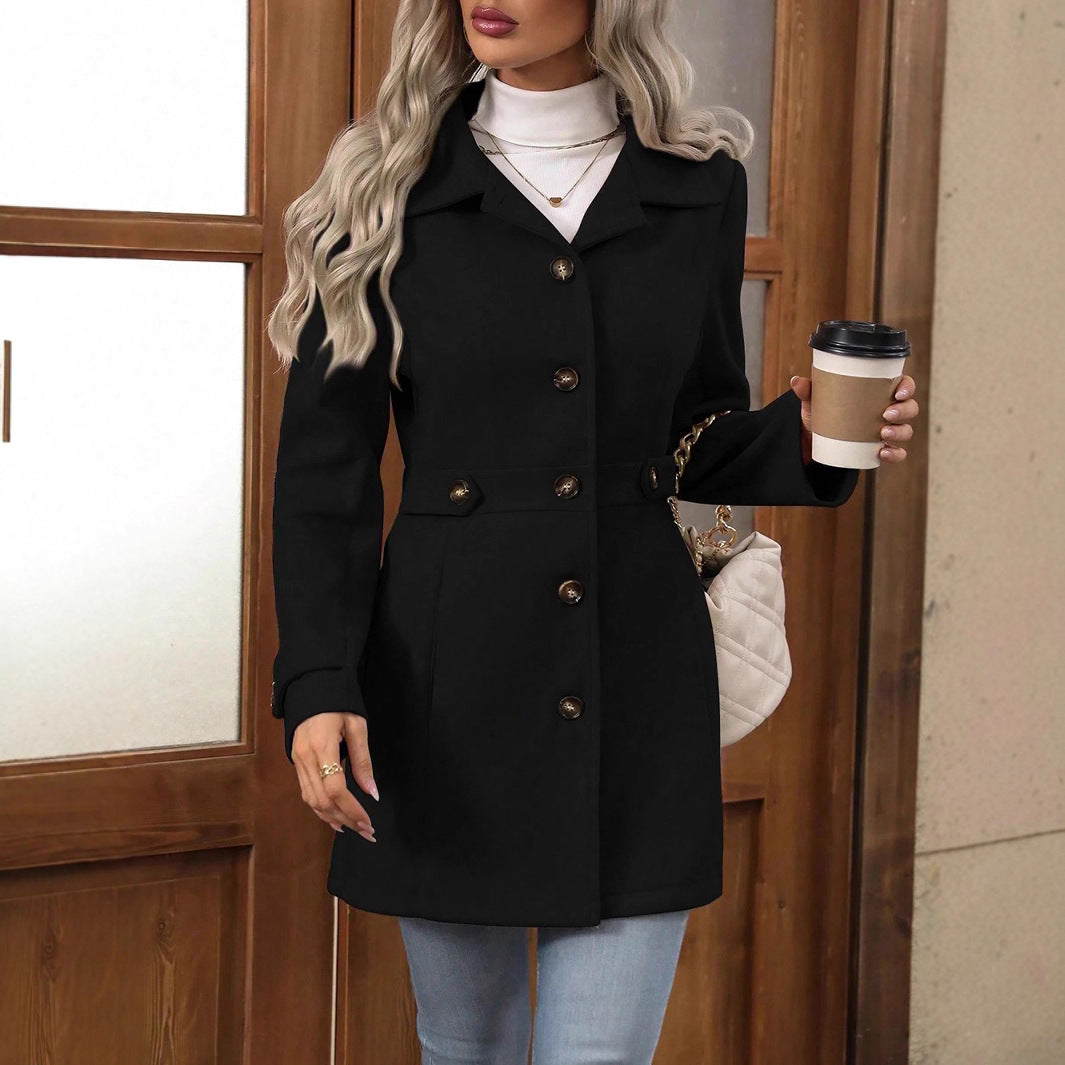Trenchcoat dames met ceintuur - foto 5