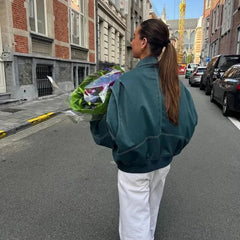 Oversized jas dames, casual - foto 6