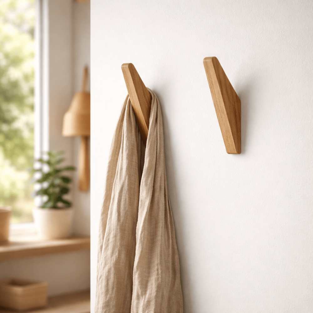 Houten wandhaak tweekleurig - foto 11