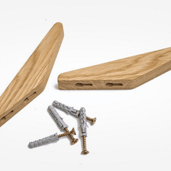 Houten wandhaak tweekleurig - foto 5