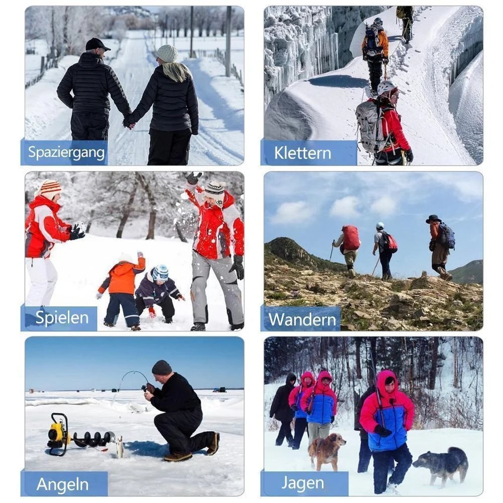 FrostGrip Pro – Antislip spikes voor veilig lopen op ijs