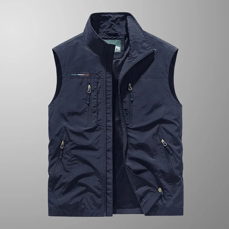 Bodywarmer heren met opstaande kraag - foto 14