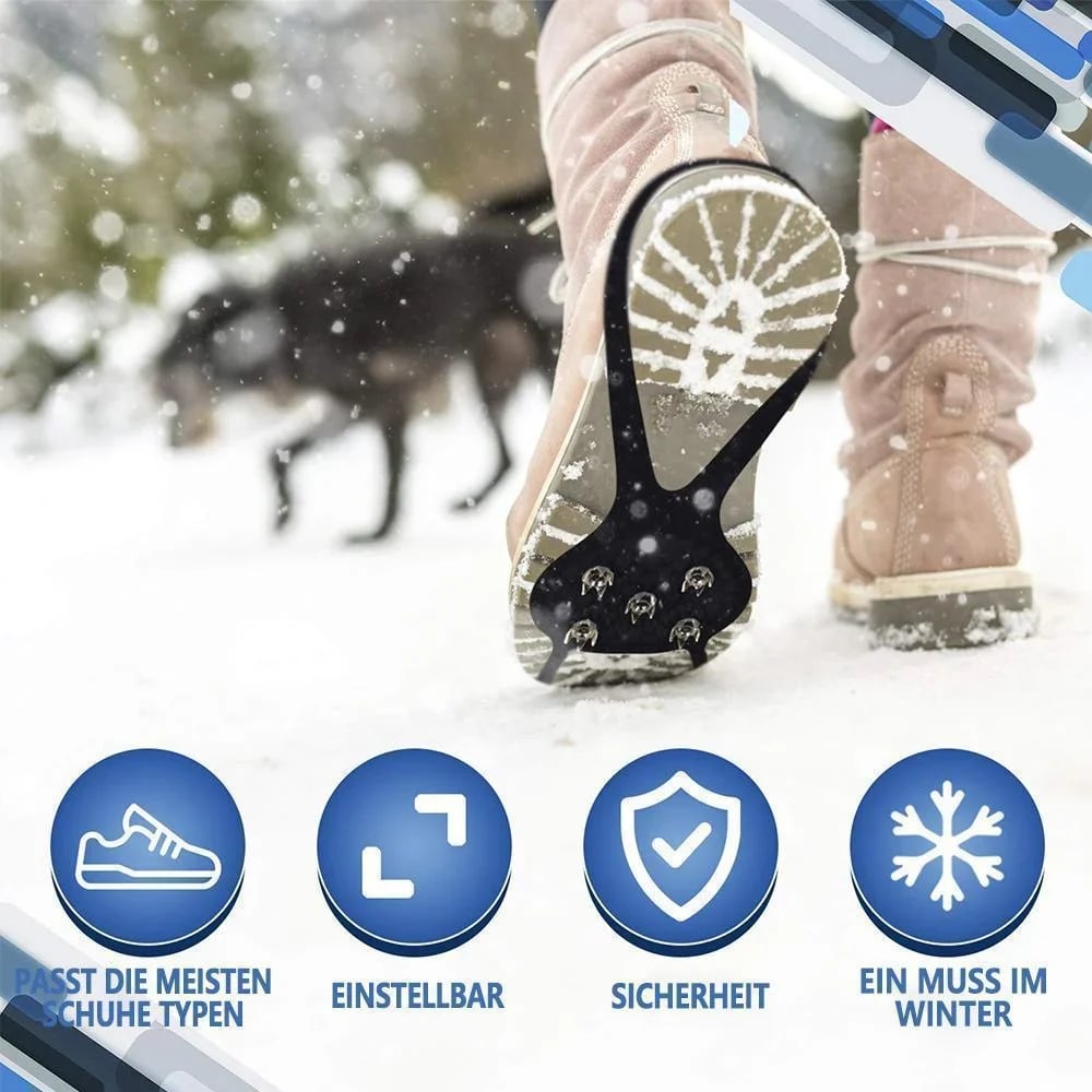 FrostGrip Pro – Antislip spikes voor veilig lopen op ijs