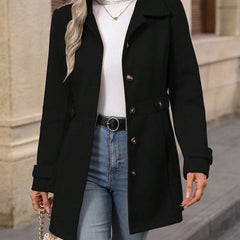 Trenchcoat dames met ceintuur - foto 6
