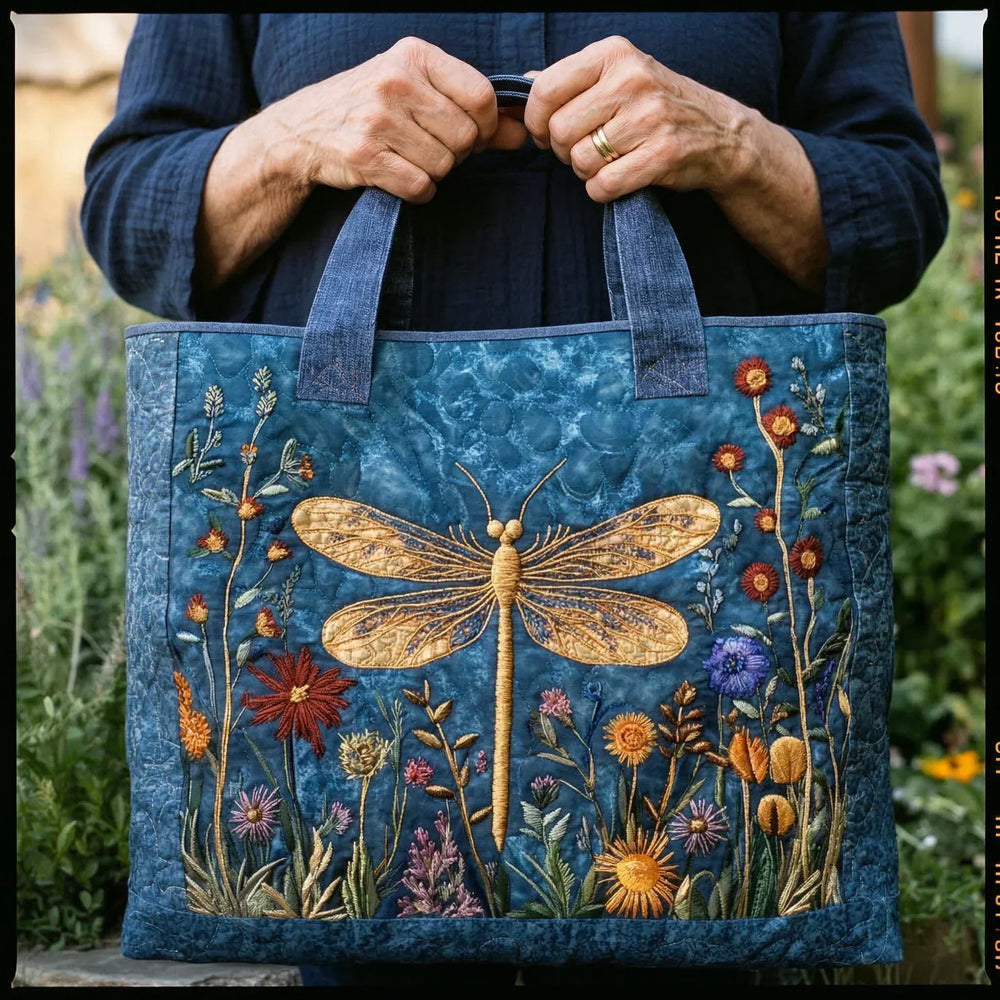 Shopper met gouden libellen - foto 2