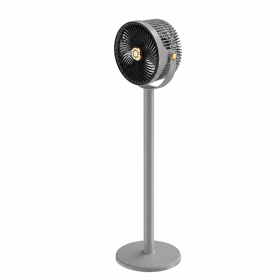 Statiefventilator 360 graden draaibaar voor huis en kantoor - foto 4