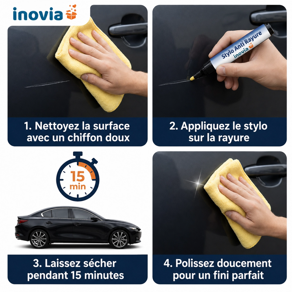 Lakstift voor auto, krassen en lakschade bijwerken - foto 3